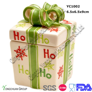 Navidad decorativo cookie jarra (yc1002)